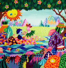 植田一穂日本画展