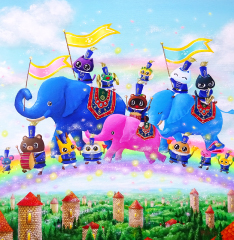 藤岡ちさ 絵画展