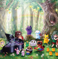 藤岡ちさ 絵画展