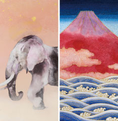 谷川将樹・堤あすか絵画展