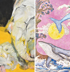 谷川将樹堤あすか絵画展