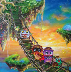 寺門由紀絵画展