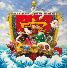 寺門由紀絵画展